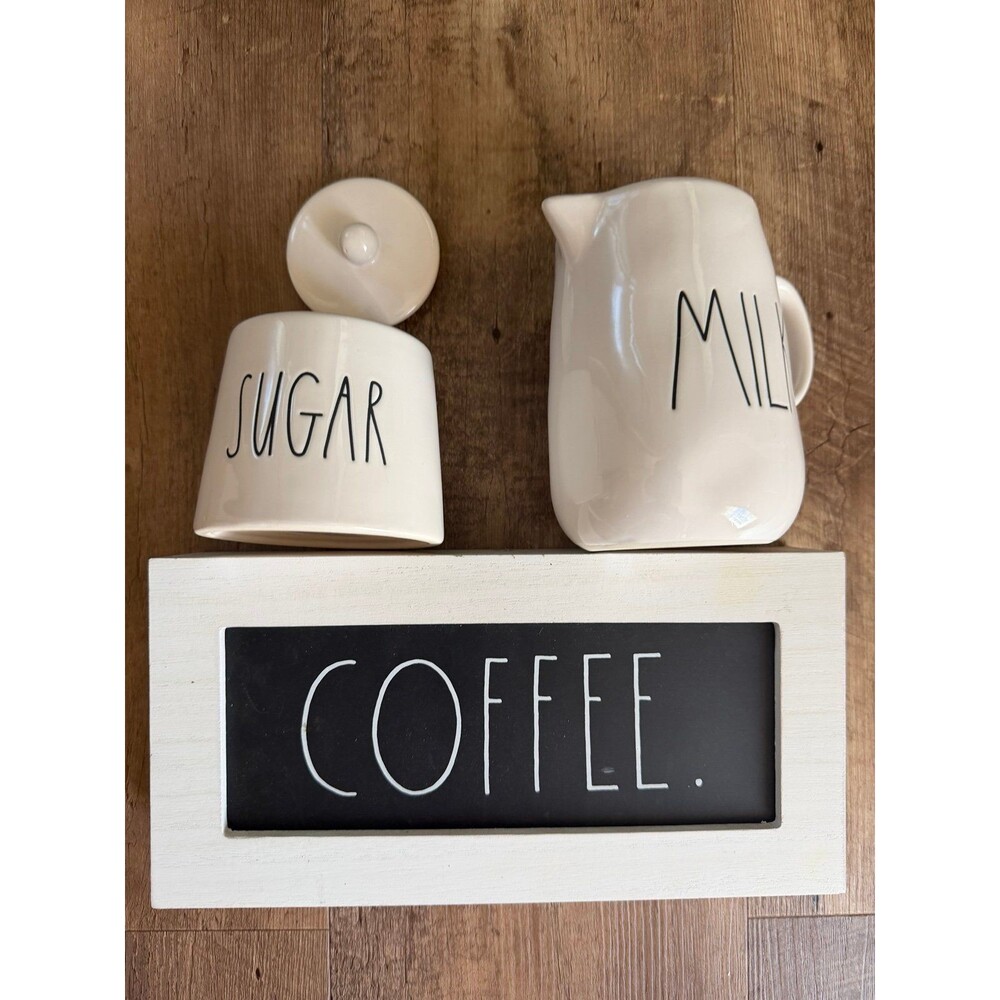 Rae Dunn coffee bar decor bundle